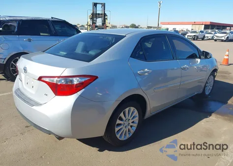 2014 Toyota Corolla Le Plus from USA, damaged, VIN 5YFBURHE5EP157537